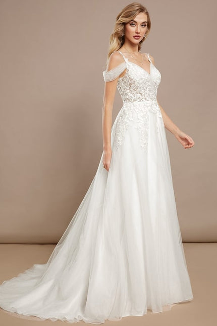 Robe Dentelle Princesse Éthérée - gallery 1