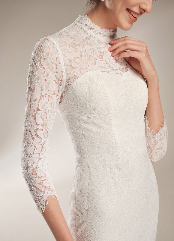 Robe Dentelle Sirène Chic - gallery 6