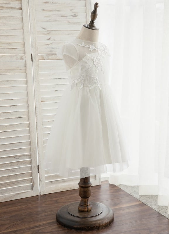 Robe Dos Nu Dentelle Blanche - gallery 8