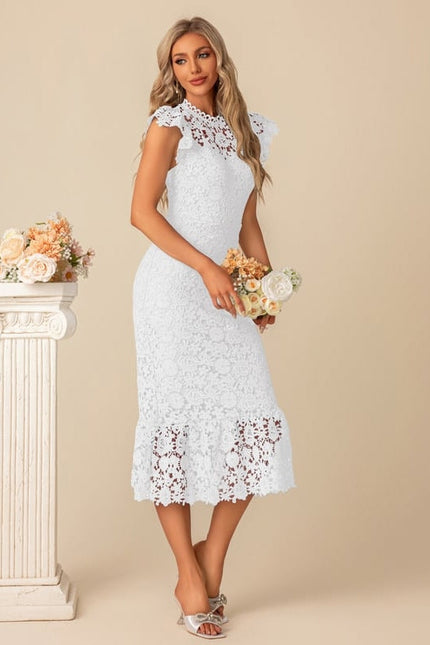 Robe Fourreau Dentelle Mariage - gallery 7