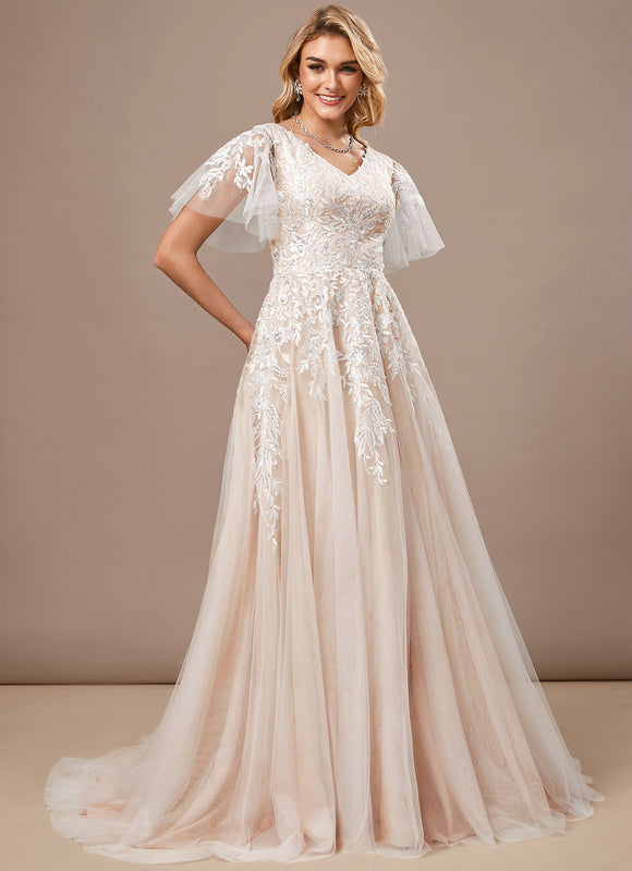 Robe Mariee Bustier Dentelle - gallery 2