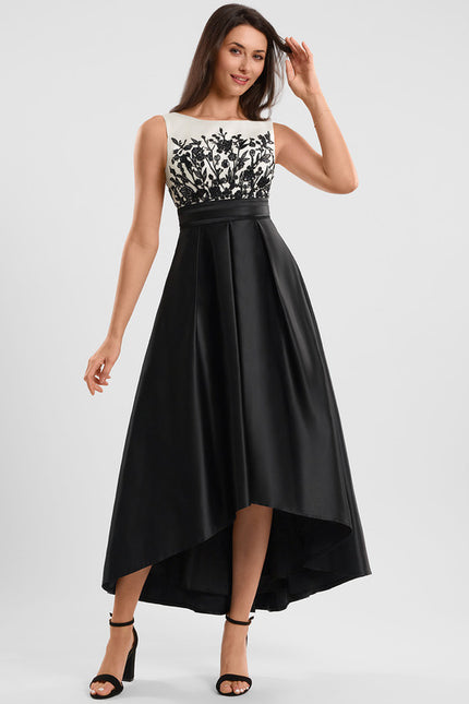 Robe Dentelle Bi-Matière Chic - gallery 3