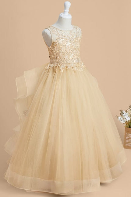 Robe Longue Romantique Dentelle - gallery 5