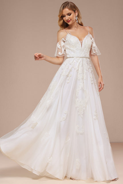 Robe Dentelle Élégante Fluide