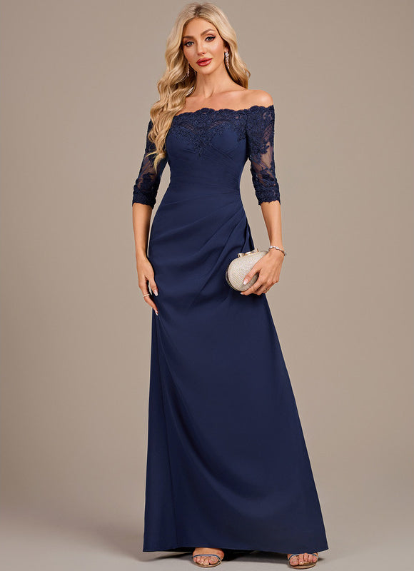 Robe Longue Dentelle Cérémonie - gallery 2