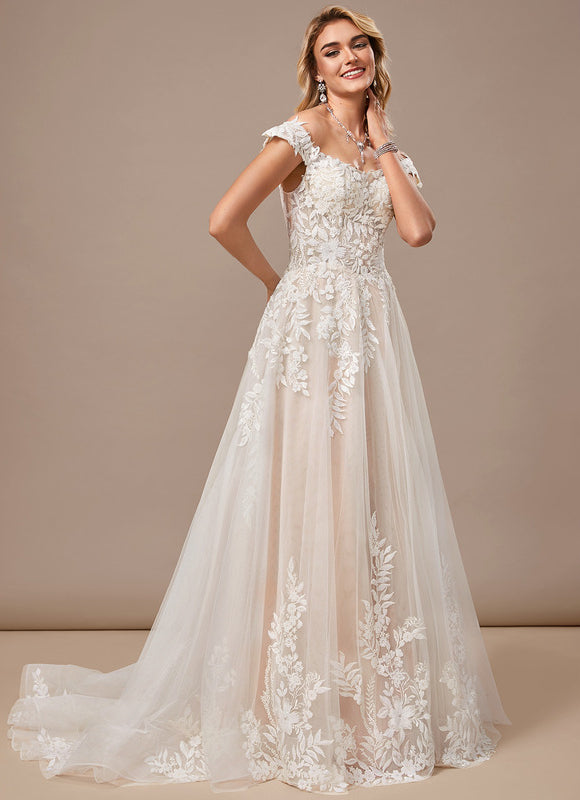 Robes Blanches Dentelle - gallery 3