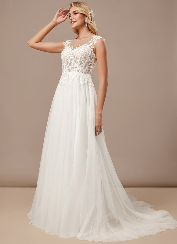 Robe Mariee Traine Dentelle - gallery 4