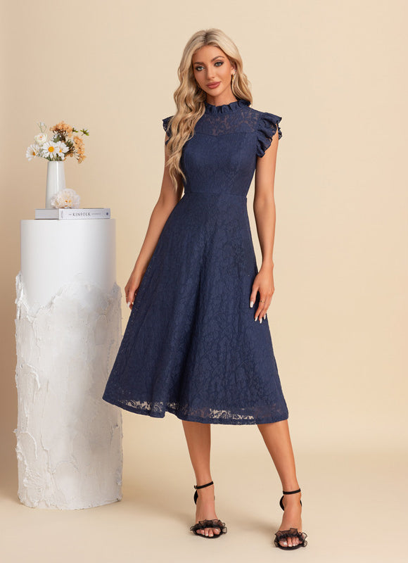 Robe En Dentelle Grande Taille - gallery 4