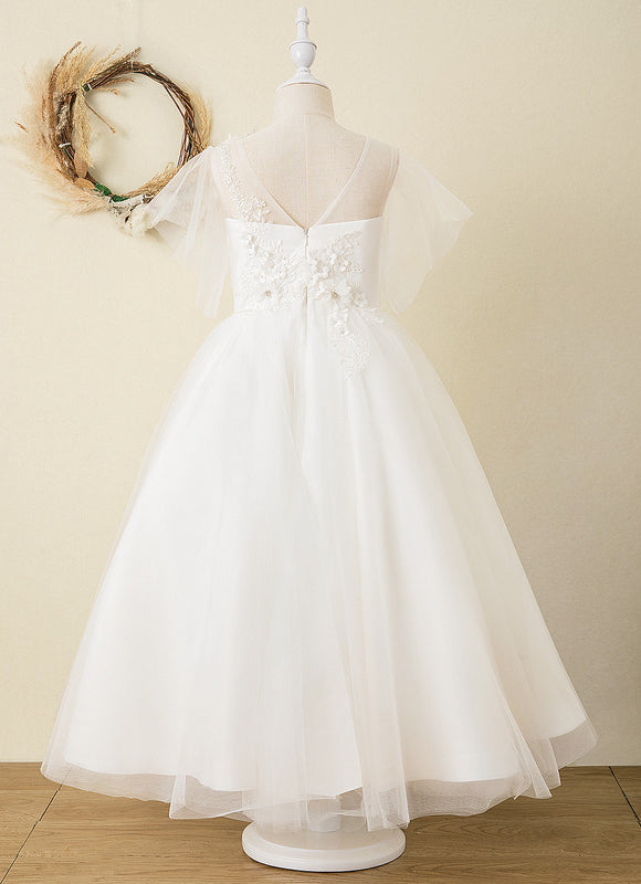 Robe Dentelle Cérémonie Aérienne - gallery 3