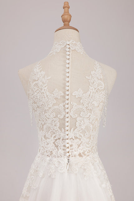 Robe Dentelle Nuptiale Ethérée - gallery 6