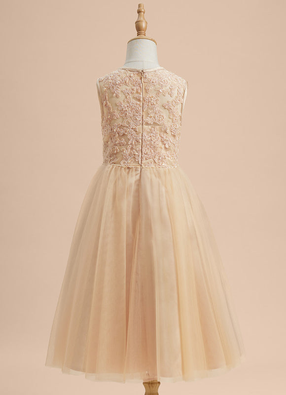 Robe Dentelle Fête Élégante - gallery 5
