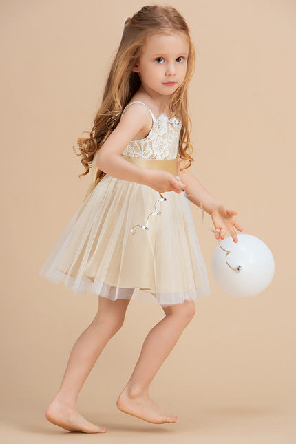 Robe Dentelle Enfant Lumineuse - gallery 7
