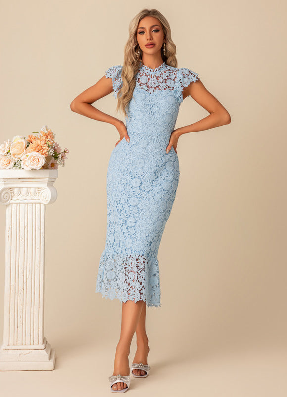 Robe Fourreau Dentelle Mariage - gallery 1