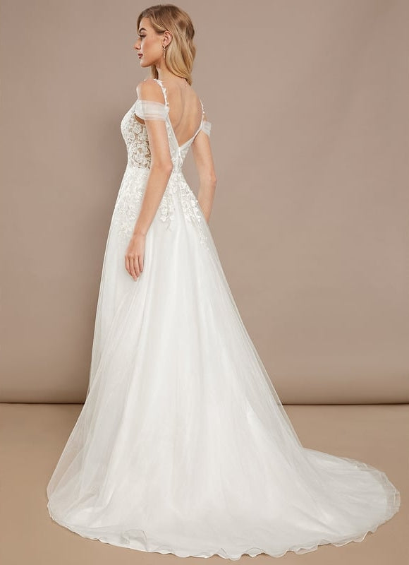 Robe Dentelle Princesse Éthérée - gallery 6