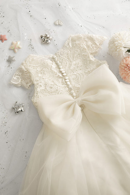 Robe Dentelle Blanche Légère - gallery 8