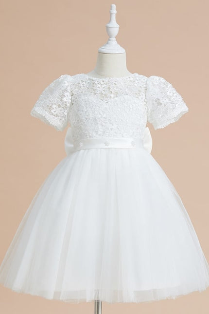 Robe Dentelle Enfant Nuptiale - gallery 4