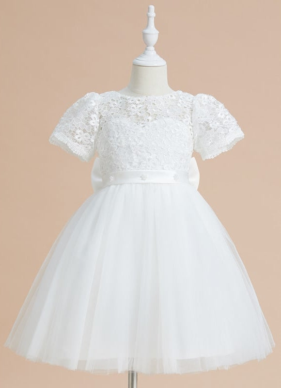 Robe Dentelle Enfant Nuptiale - gallery 4
