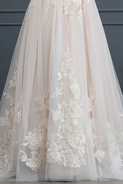 Robe Dentelle Éthérée Florale - gallery 5