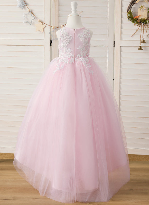 Robe Dentelle Asymétrique Fleurie - gallery 4