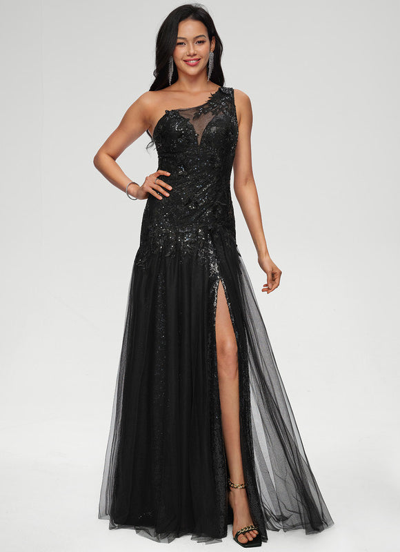 Robe Sirene Dentelle Noire - gallery 4