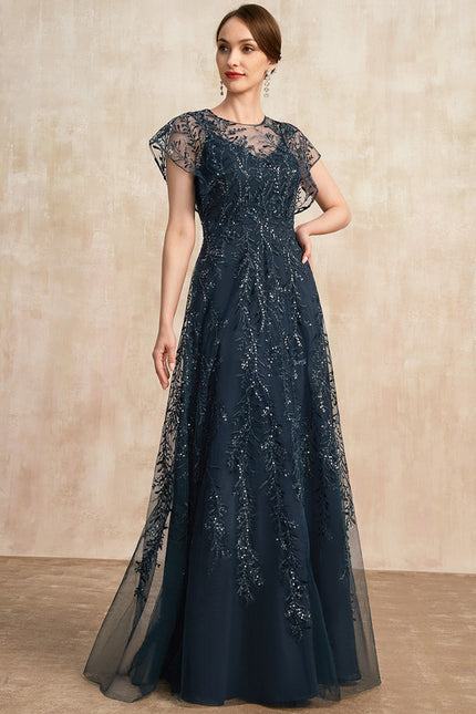 Robe Dentelle Éclat Océanique - gallery 2