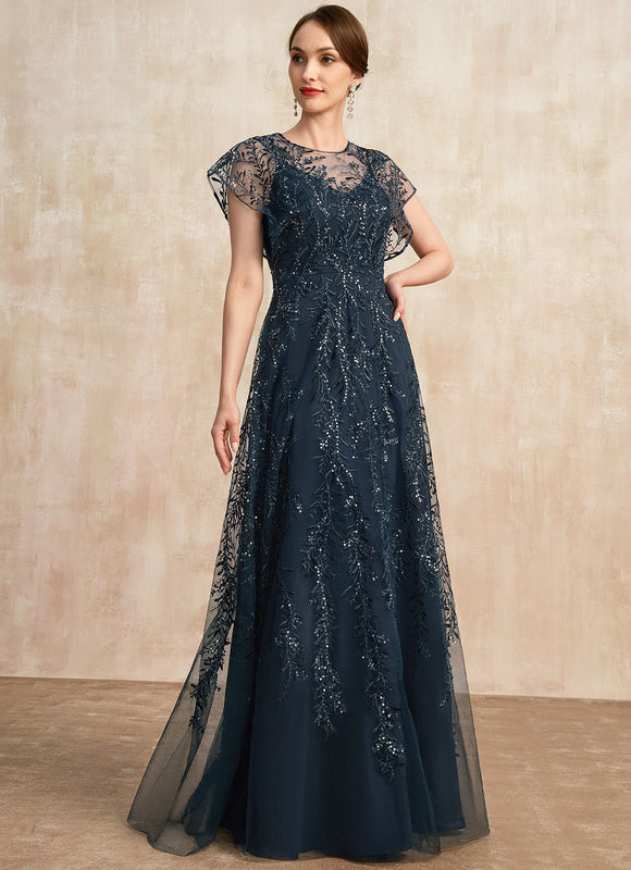 Robe Dentelle Éclat Océanique - gallery 2