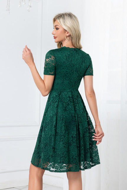 Robe En Dentelle Boheme - gallery 2