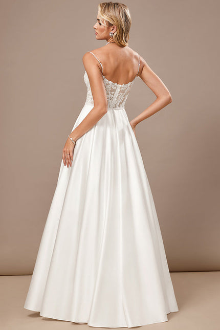 Robe Mariee Dentelle Et Satin - gallery 6