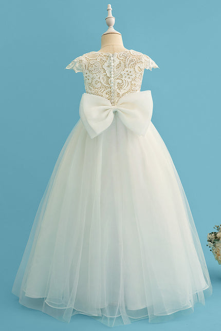 Robe Dentelle Blanche Légère - gallery 7