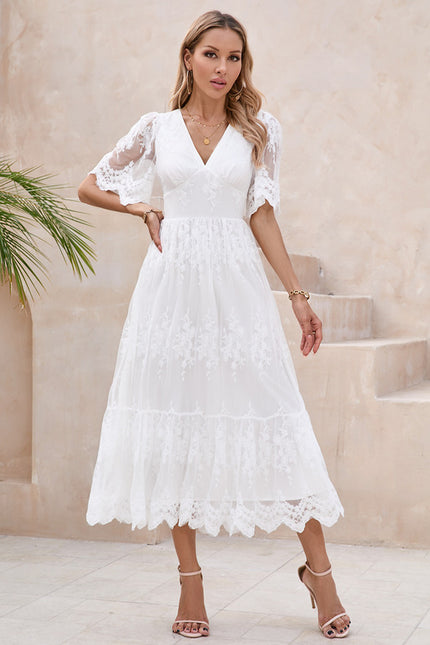 Robe Dentelle En Bas - gallery 4