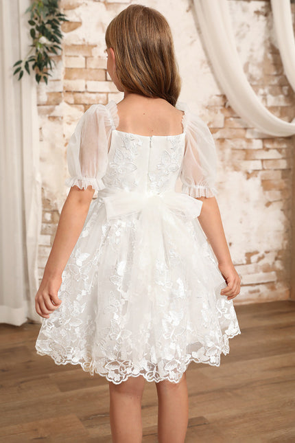 Robe Dentelle Nuptiale Enfantine Élégante - gallery 3