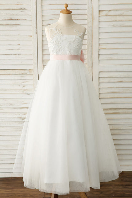 Robe Dentelle Enfant Tulle Luxe