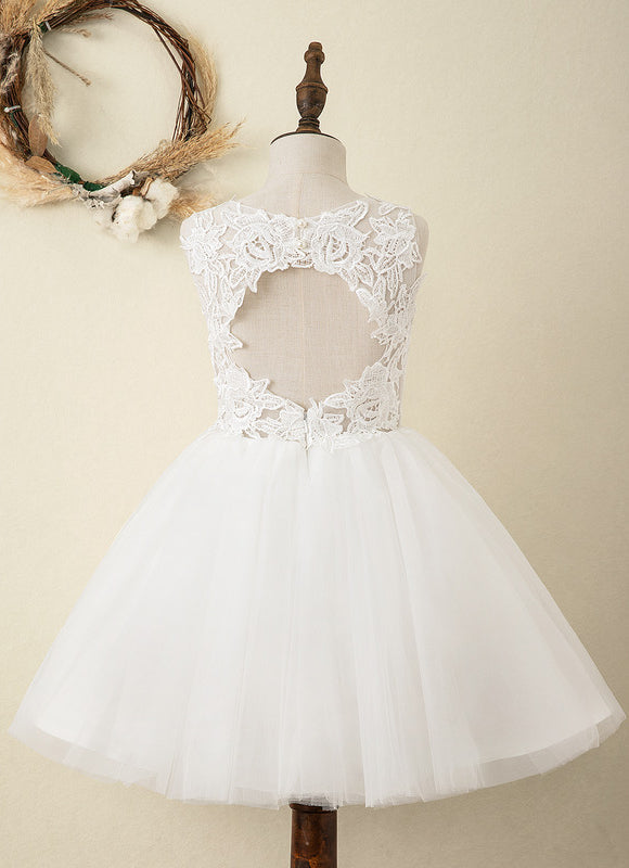 Robe Dos Nu Dentelle Blanche - gallery 9