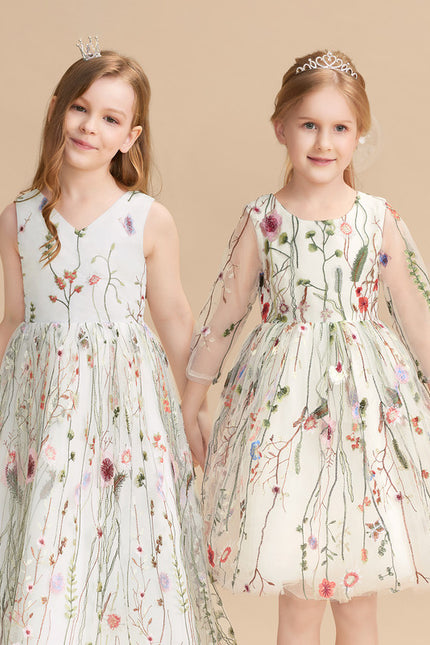 Robe Dentelle Enchantée Florale - gallery 8