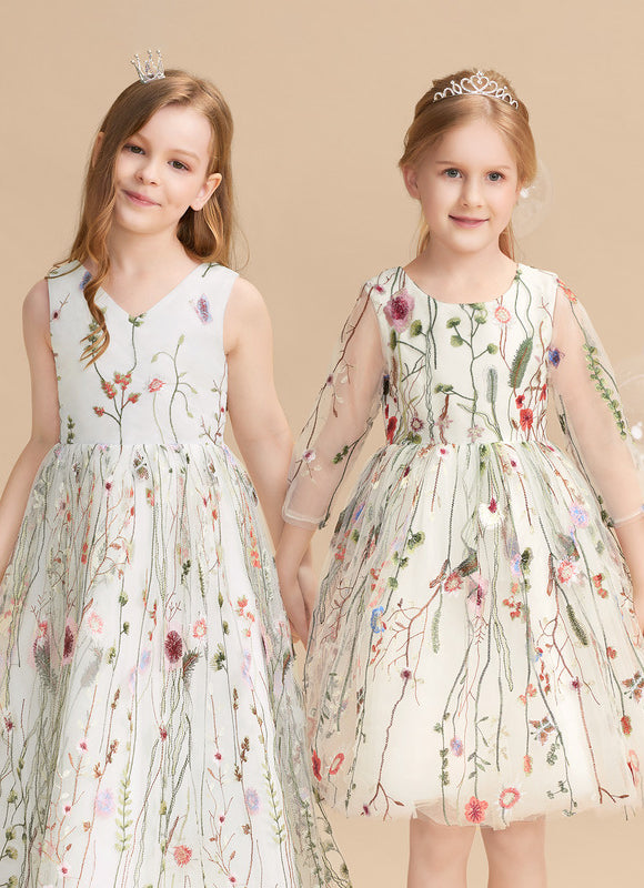 Robe Dentelle Enchantée Florale - gallery 8