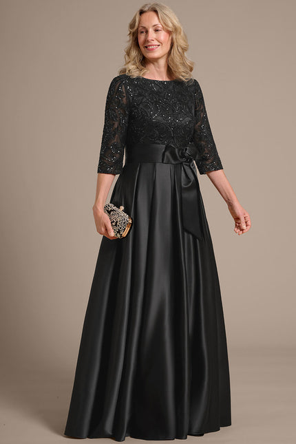 Robe Dentelle Noire Grande Taille - gallery 5