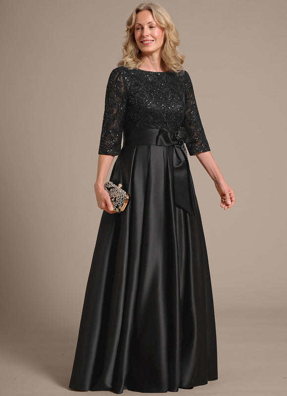 Robe Dentelle Noire Grande Taille - gallery 5