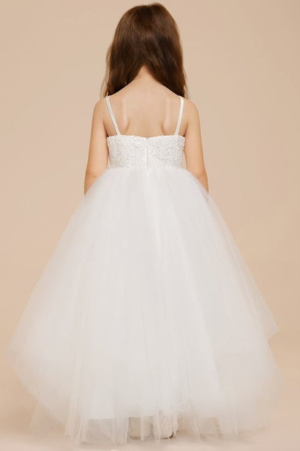 Robe Dentelle Nuptiale Blanche Tulle - gallery 6