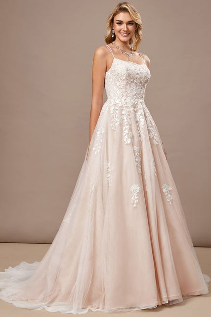 Robe Dentelle Princesse Tulle Floral - gallery 4