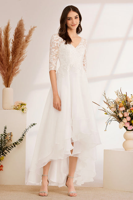 Robe De Ceremonie Grande Taille Dentelle - gallery 5