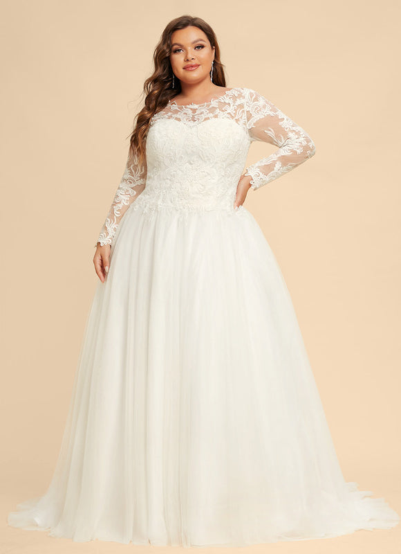 Robe Dentelle Mariage Tulle - gallery 5