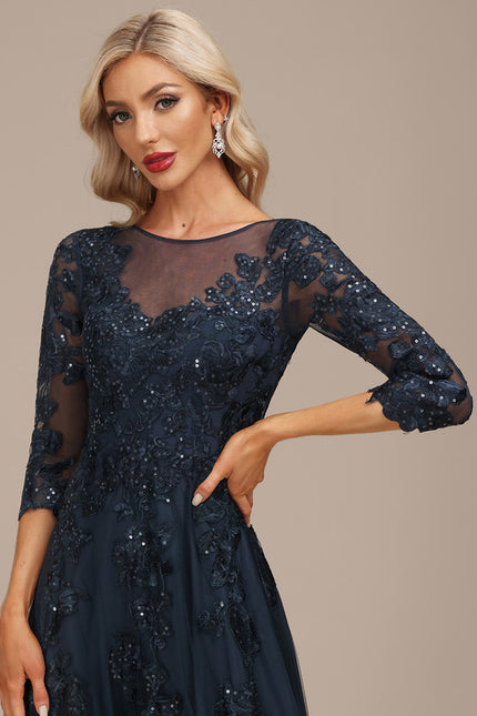 Robe Dentelle Éclat Océanique - gallery 6