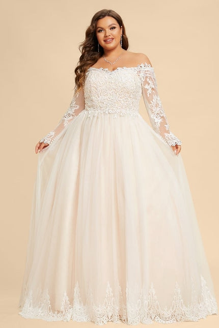 Robe Dentelle Nuptiale Élégante - gallery 9