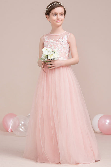 Robe Demoiselle D'Honneur Dentelle Longue - gallery 1
