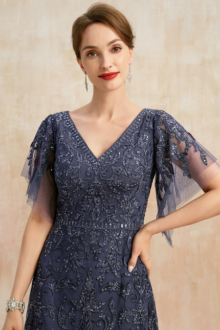 Robe Dentelle Vaporeuse Ornée - gallery 1