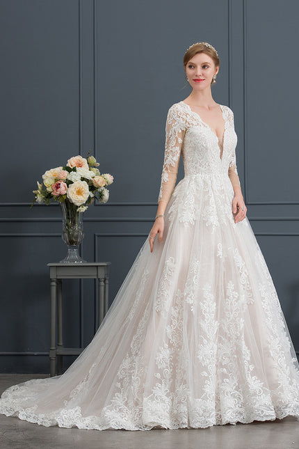Robe Dentelle Mi-Longue Dentelle - gallery 4