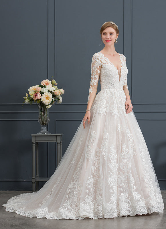 Robe Dentelle Mi-Longue Dentelle - gallery 4