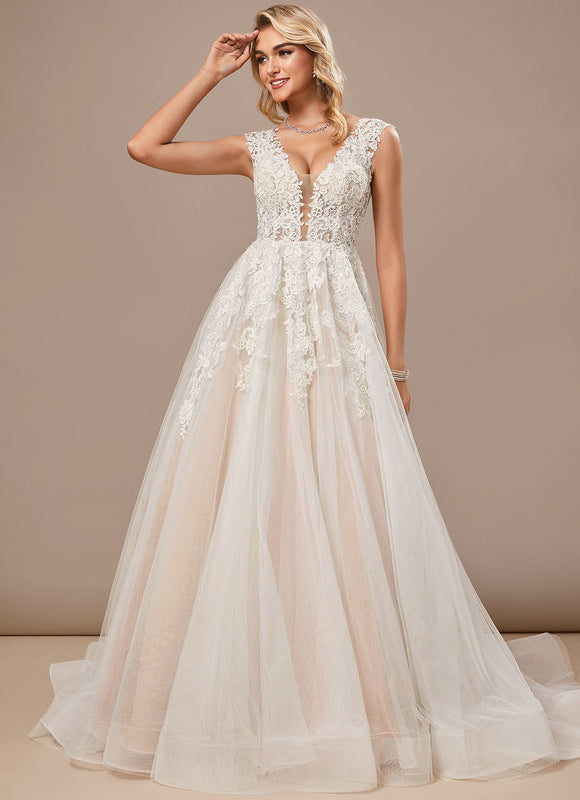 Robe De Mariee Dentelle Princesse - gallery 4
