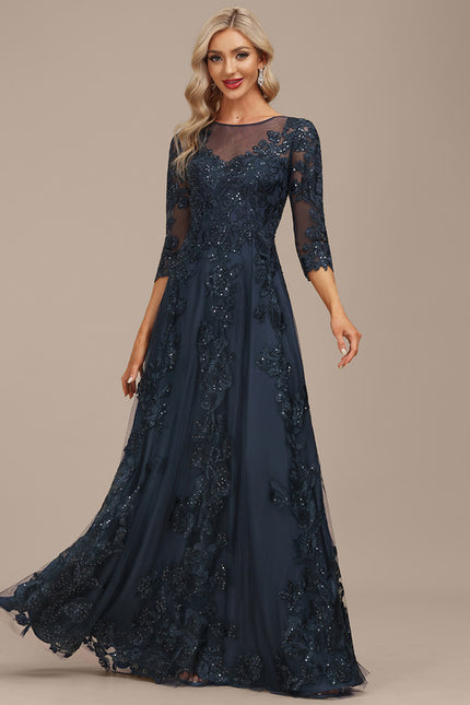 Robe Dentelle Éclat Océanique