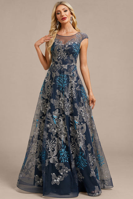 Robe Longue Transparente Dentelle - gallery 5